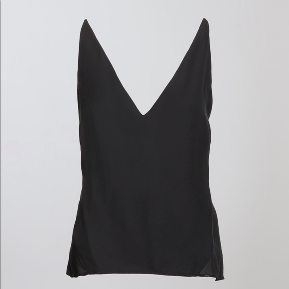🖤NWT J BRAND SILK DEEP V LUCY CAMISOLE - Picture 9 of 11